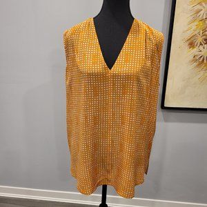 Hugo Boss Silk Short Sleeve Blouse Summer Business Office